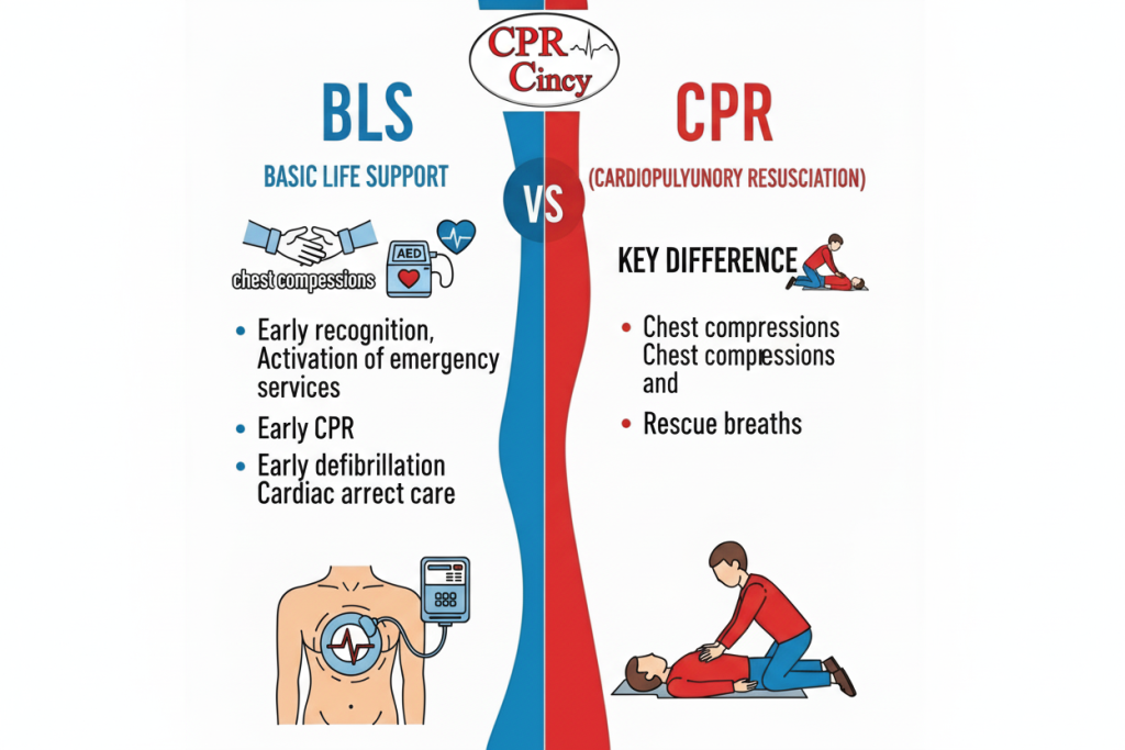 BLS vs CPR